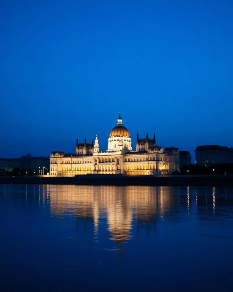 Vista turística de Budapest, Hungría