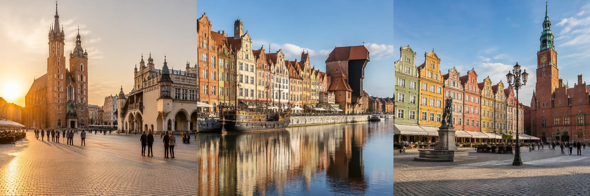 Ciudades baratas de Polonia para visitar