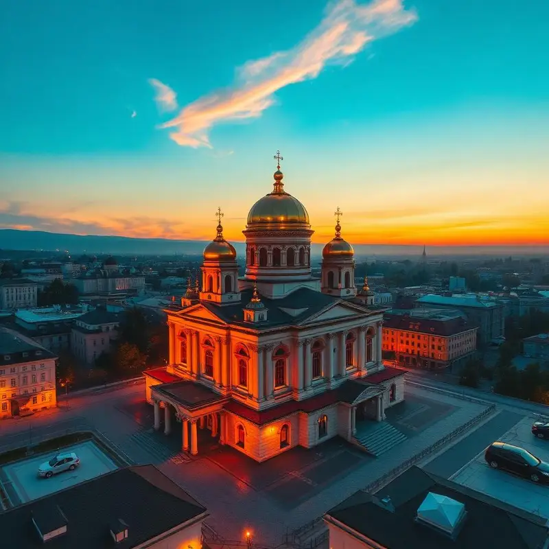 Vista turística de Sofía, Bulgaria